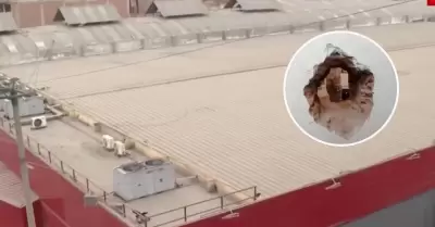 Roban en conocido supermercado de Ate