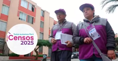 Postulantes para ser censistas del Censo 2025