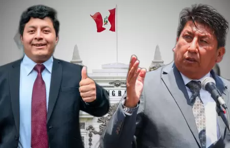 Waldemar Cerrn y Dennis Jack Nez Huamancayo