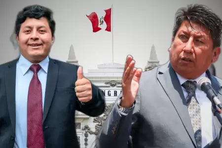 Waldemar Cerrn y Dennis Jack Nez Huamancayo
