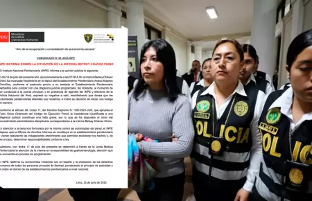 Betssy Chvez en huelga de hambre