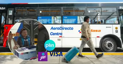 Nuevos módulos para pagar pasaje de AeroDirecto