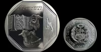 Así es la nueva moneda de S/ 1.00 lanzada por el BCR