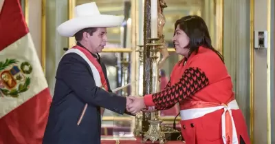 Expresidente Pedro Castillo se solidariza con su exministra Betssy Chvez.
