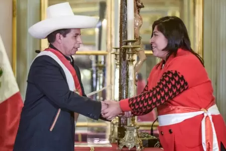 Expresidente Pedro Castillo se solidariza con su exministra Betssy Chvez.