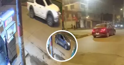 SJM: Presuntos marcas balean a hombre y le roban su camioneta