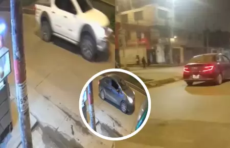SJM: Presuntos marcas balean a hombre y le roban su camioneta