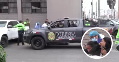 Asesinan a padre de familia tras dejar a su hijo en colegio en La Perla