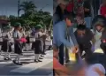 Pnico en Iquitos! Ms de 100 escolares se desmayan durante desfile patrio debido a fuertes temperaturas