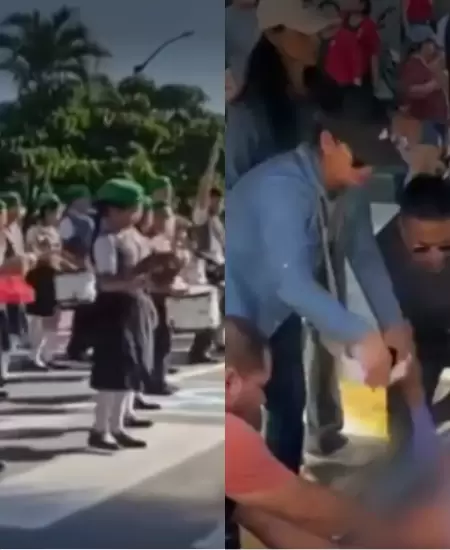 Iquitos: Ms de 100 escolares se desmayan durante desfile