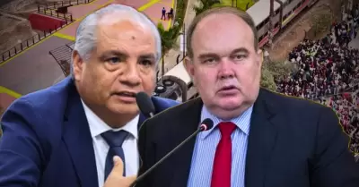 César Sandoval y Rafael López Aliaga