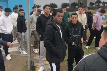 Hinchas de Sporting Cristal irrumpieron en La Florida para 'apretar' a jugadores