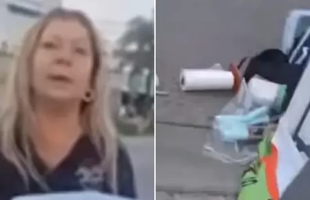 Mujer agrede a vendedora de tamales