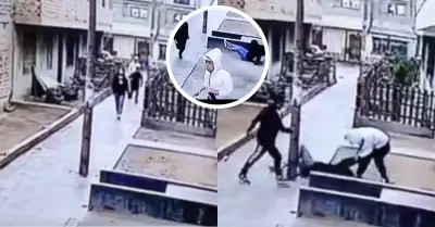 Delincuentes golpearon a universitaria para robarle en SJL