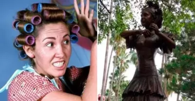 Campaa para retirar estatua de Florinda Meza