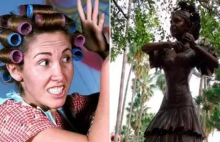 Campaa para retirar estatua de Florinda Meza