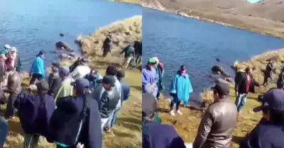 Curandero y cliente se ahogan en Laguna Negra de Huancabamba