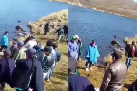 Curandero y cliente se ahogan en Laguna Negra de Huancabamba
