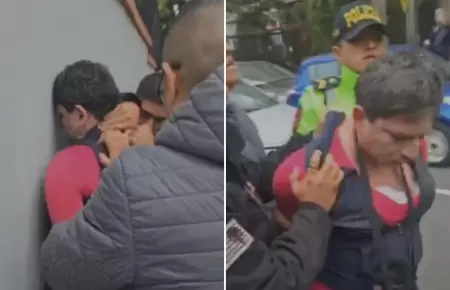 Hombre vestido de mujer es detenido tras ingresar al bao de un colegio