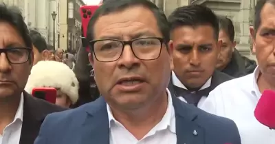 Presidente de CONFEMIN se pronuncia tras mesa de diálogo