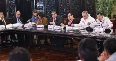 Segunda reunin de la Mesa de Trabajo que aborda la nueva ley para la minera.