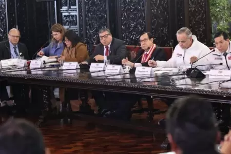 Segunda reunin de la Mesa de Trabajo que aborda la nueva ley para la minera.