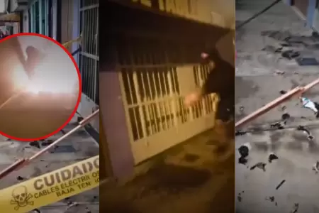 Delincuente casi se quema vivo