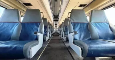 Contraloría detectó deficientes en asientos de los trenes de Caltrain.