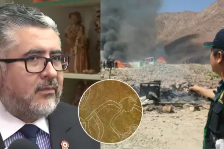 Ministro de cultura habla de presunta mineria en Nazca