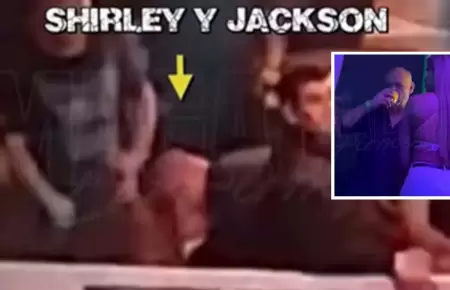 Shirley Arica y Jackson Mora fueron captados juntos en Miraflores.