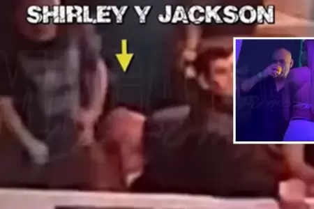 Shirley Arica y Jackson Mora fueron captados juntos en Miraflores.