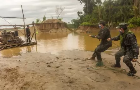La polica tomar el control en Madre de Dios.