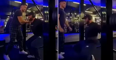 Joven sufre terrible accidente en gimnasio
