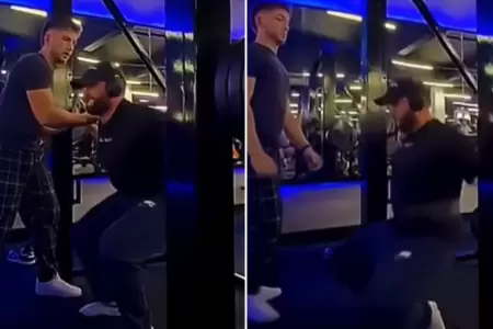 Joven sufre terrible accidente en gimnasio