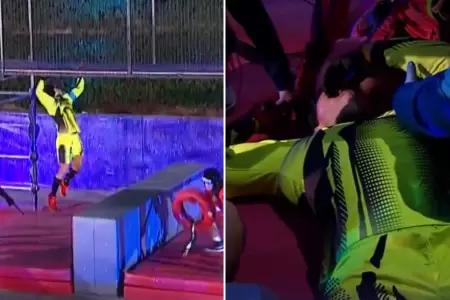 Said Palao sufre terrible accidente en 'Esto es guerra'