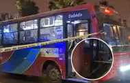 Ataque en Los Olivos: Bus de transporte de 'El Rpido' es acribillado por falso pasajero