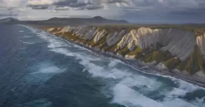 Cuatro sismos remecen la península de Kamchatka en Rusia.