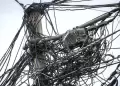Rmac: Ministerio Pblico alert sobre graves riesgos por maraa de cables en el distrito