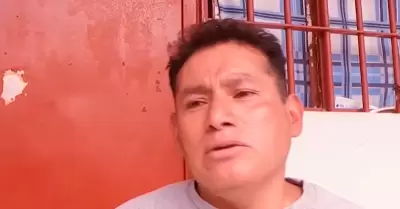 'Jhon Pulpo' habla luego de salir del penal Challapalca