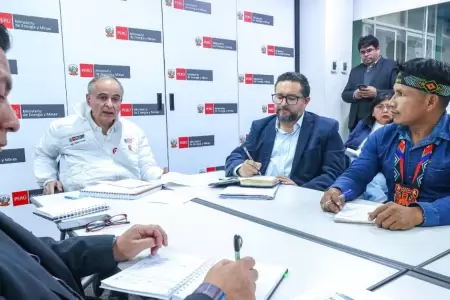 Jorge Montero descarta vnculos con mineros informales.