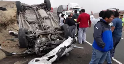 1,668 muertes por accidentes en Lima en lo que va del 2025