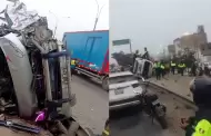 Ms de 20 heridos dej el despiste y volcadura de una combi en la autopista Ramiro Prial