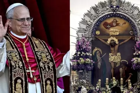 Papa Len XIV recibir al Seor de los Milagros en Roma.