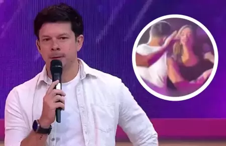 Mario Hart conden la agresin a Korina Rivadeneira en circo.