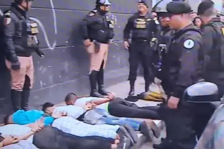 Capturan 9 presuntos delincuentes que iban a robar un banco