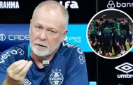 Tcnico de Gremio palpita duelo ante Alianza Lima y lanza advertencia: "Nos centraremos en atacar"