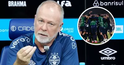 Mano Menezes advirtió a Alianza en la previa del duelo ante Gremio.