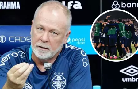 Mano Menezes advirti a Alianza en la previa del duelo ante Gremio.