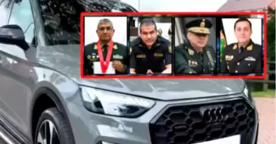 Altos mandos PNP compraron lujosos autos