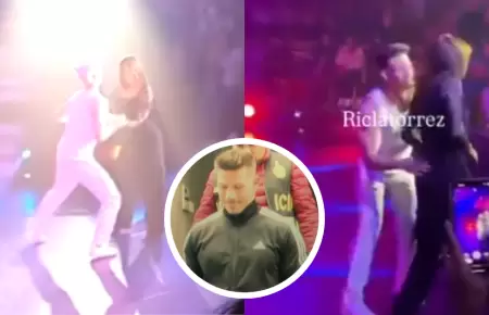 Bailarn realiza tocamientos indebidos a Korina Rivadeneira